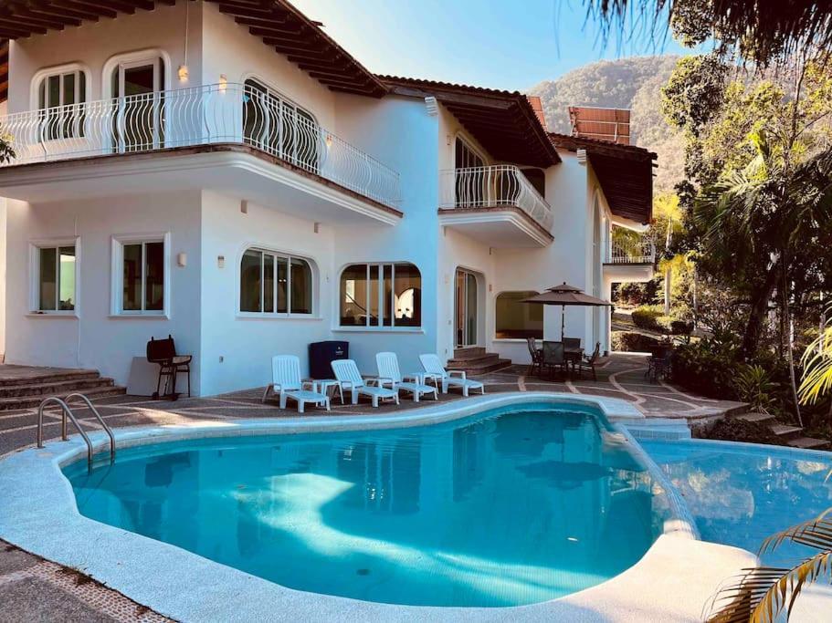 Villa Martha Garza Blanca - Heated Pool, Chef & Full Staff Included Puerto Vallarta Exterior foto